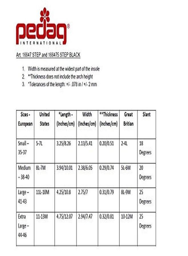 pedag Step | Arch Support Inserts | Durable Foot Arch Support for Flats | Arch Pad and Inserts for Shoes | Self-Adhesive | Ideal for Comfort and Relief | Tan Leather | Medium - Image 5